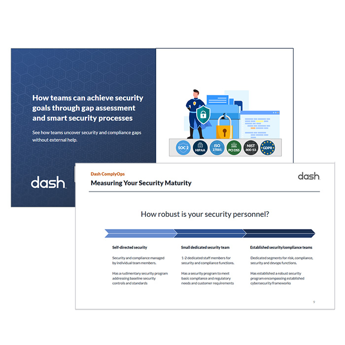 dash complyops gap assessment guide